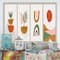 Designart - Minimalistic Compostion of Organic Shapes VI - Modern Canvas Wall Art Print